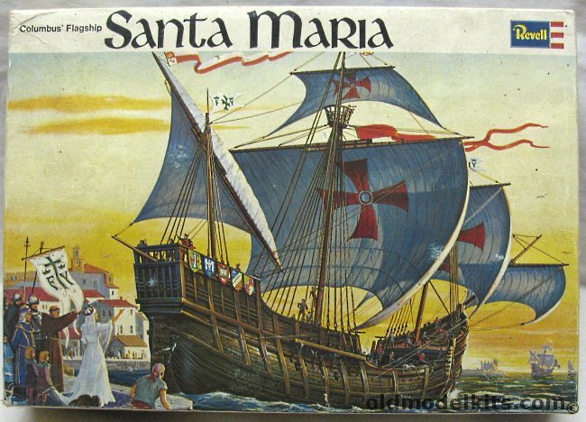 Revell 1/89 Santa Maria Columbus Ship, H336 plastic model kit